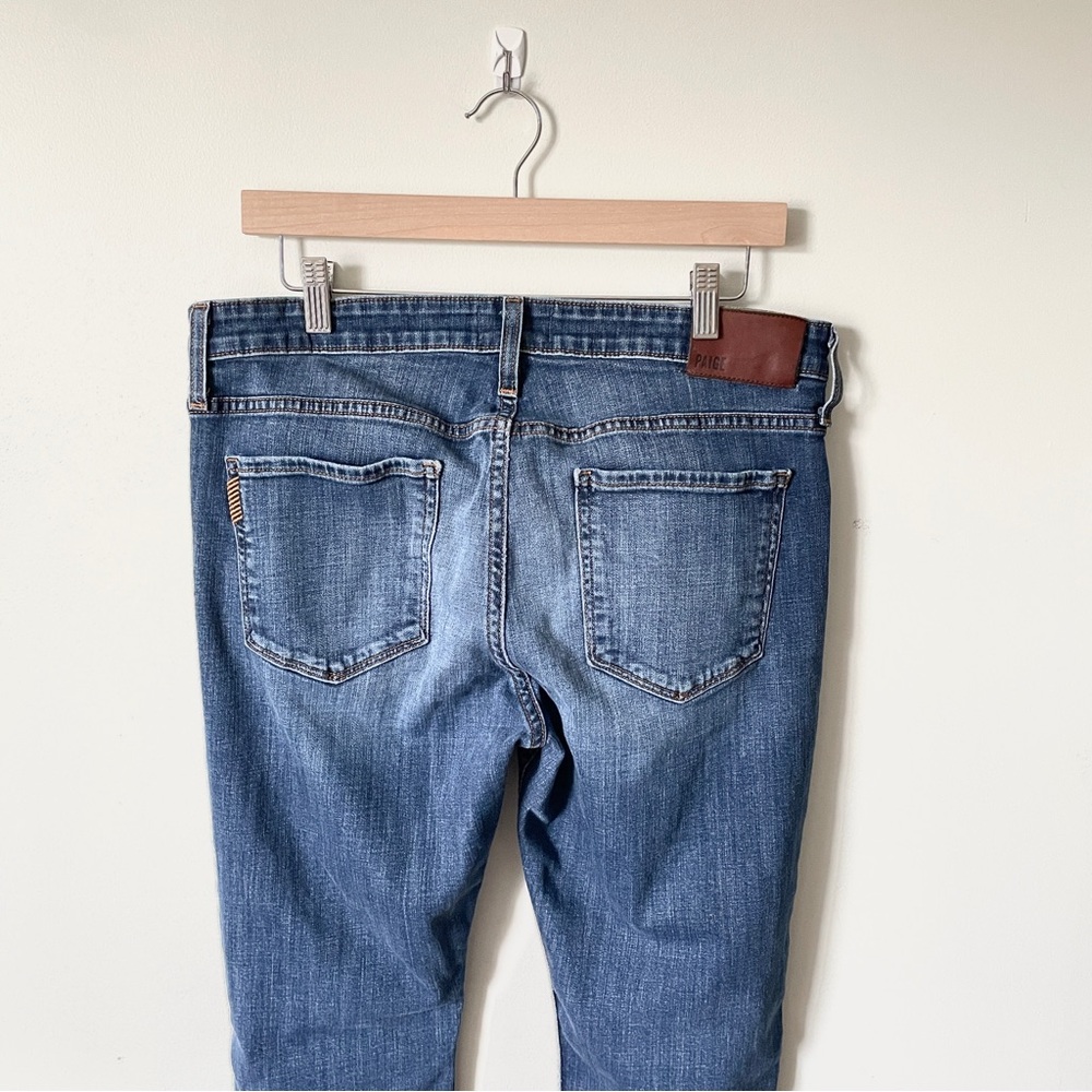 PAIGE Men's Federal Slim Straight Leg Jeans Vintage Eric Blue Made USA Classic - Picture 5 of 11
